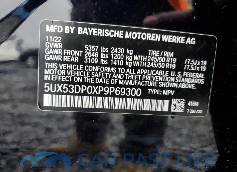 5UX53DP0XP9P69300# 12