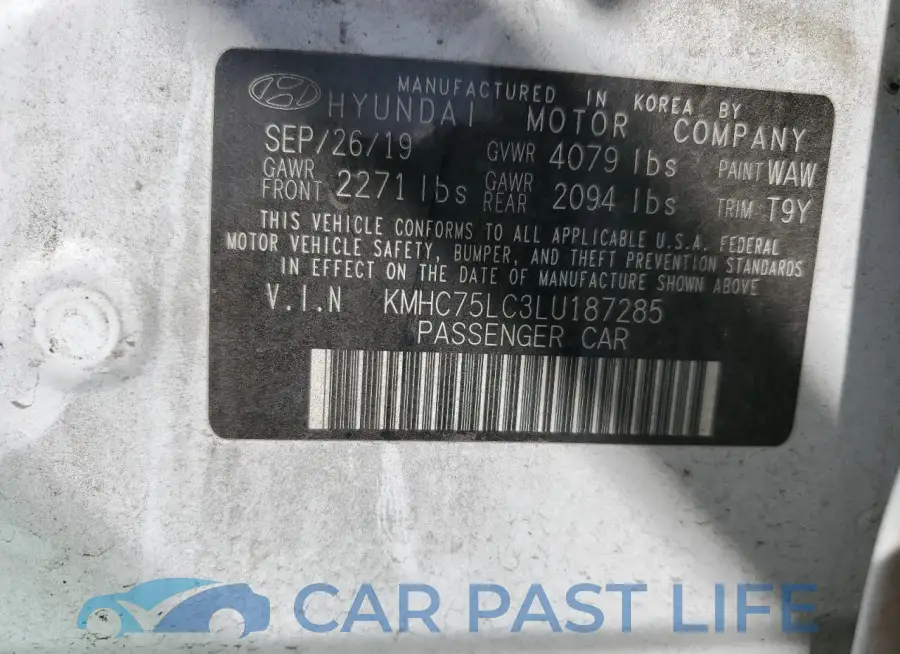 KMHC75LC3LU187285# 12