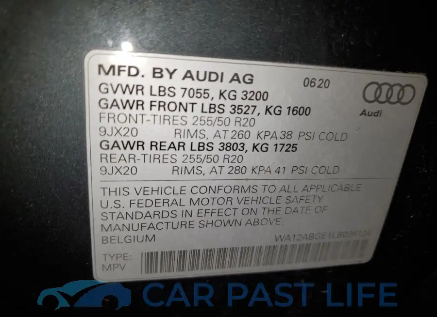 WA12ABGE1LB036124# 12
