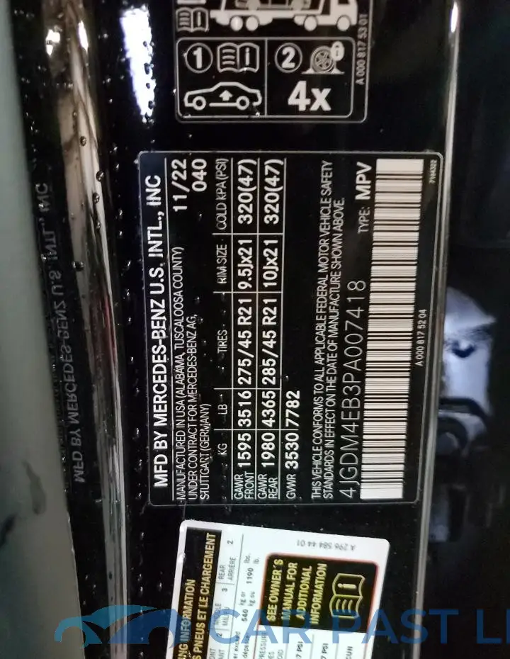 4JGDM4EB3PA007418# 12