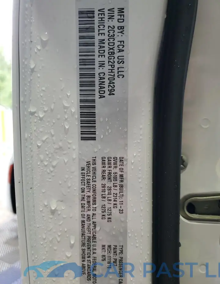 2C3CDXBG2PH704294# 12