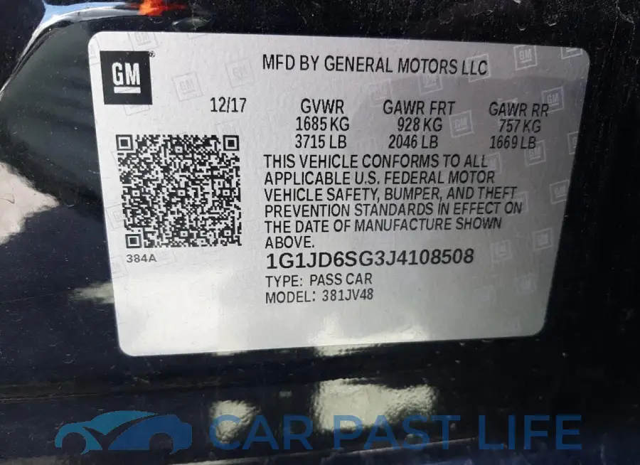 1G1JD6SG3J4108508# 12