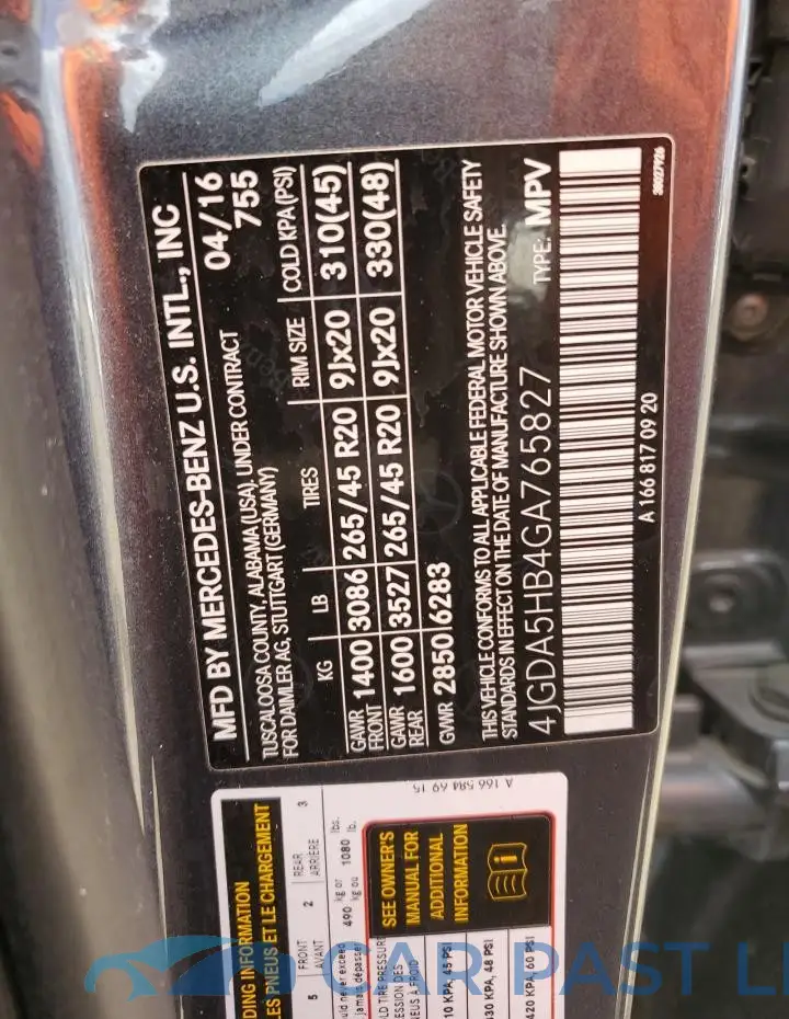 4JGDA5HB4GA765827# 13