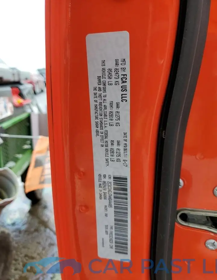 2C3CDXGJ7HH644485# 12