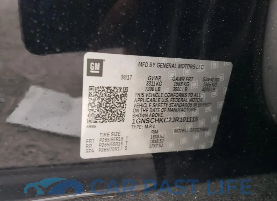 1GNSCHKC2JR101115# 13