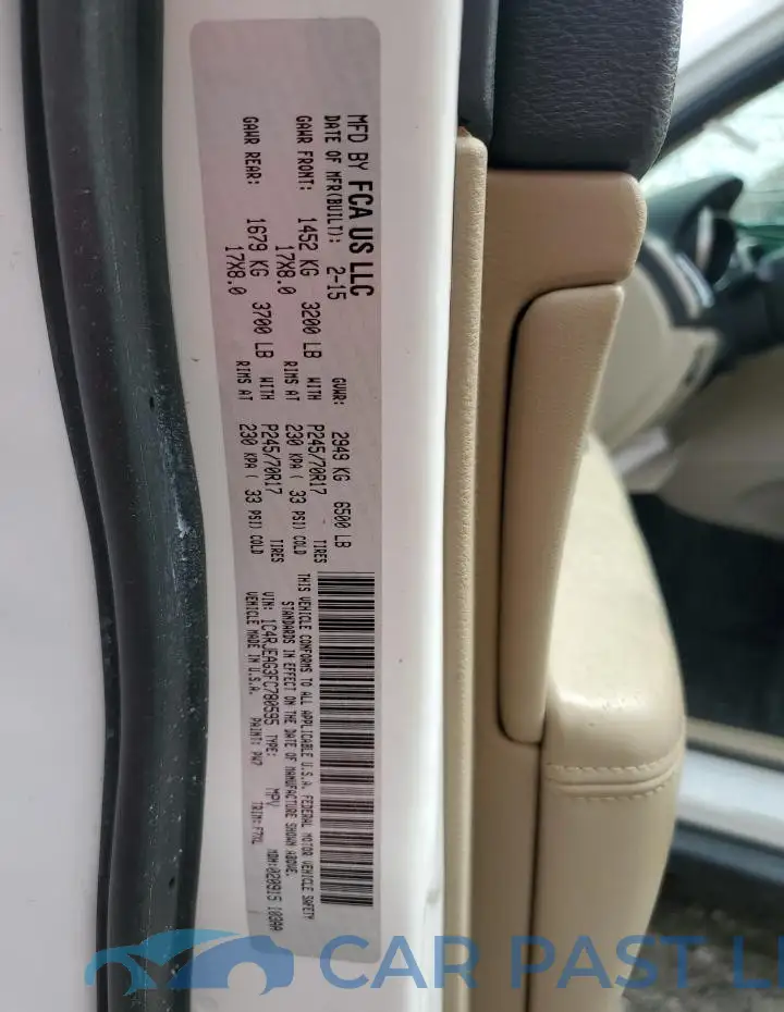 1C4RJEAG3FC780595# 14