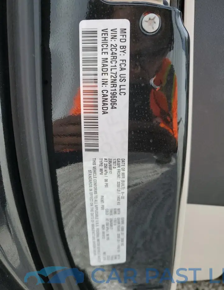 2C4RC1L72NR196064# 13