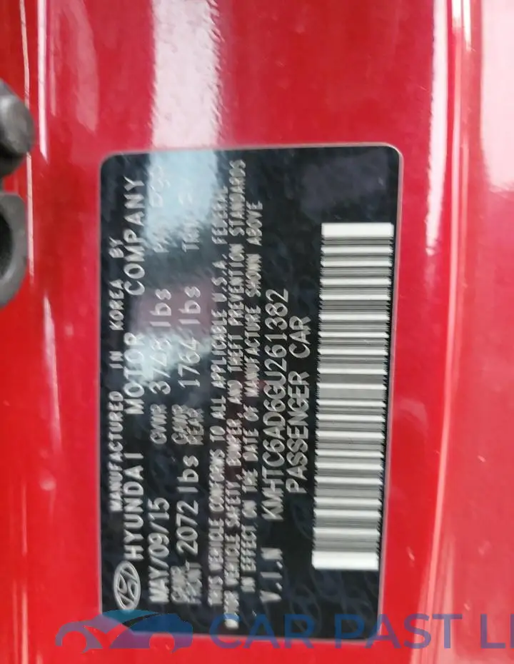 KMHTC6AD6GU261382# 12