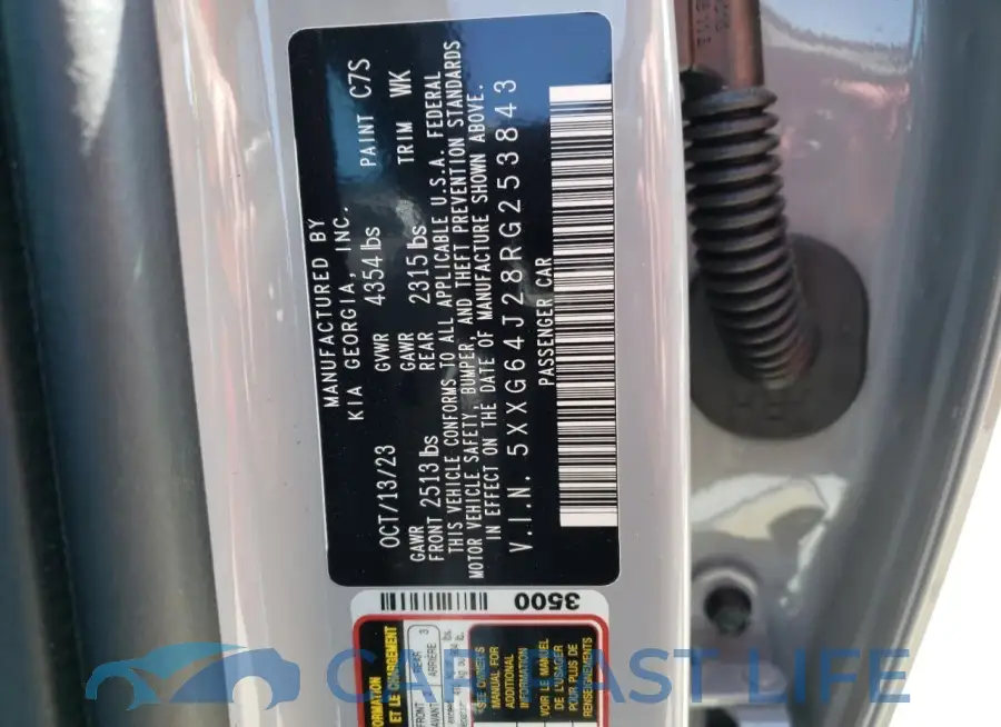 5XXG64J28RG253843# 13