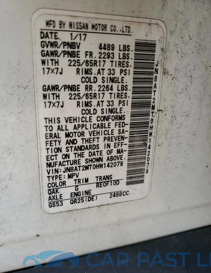 JN8AT2MT0HW142079# 13