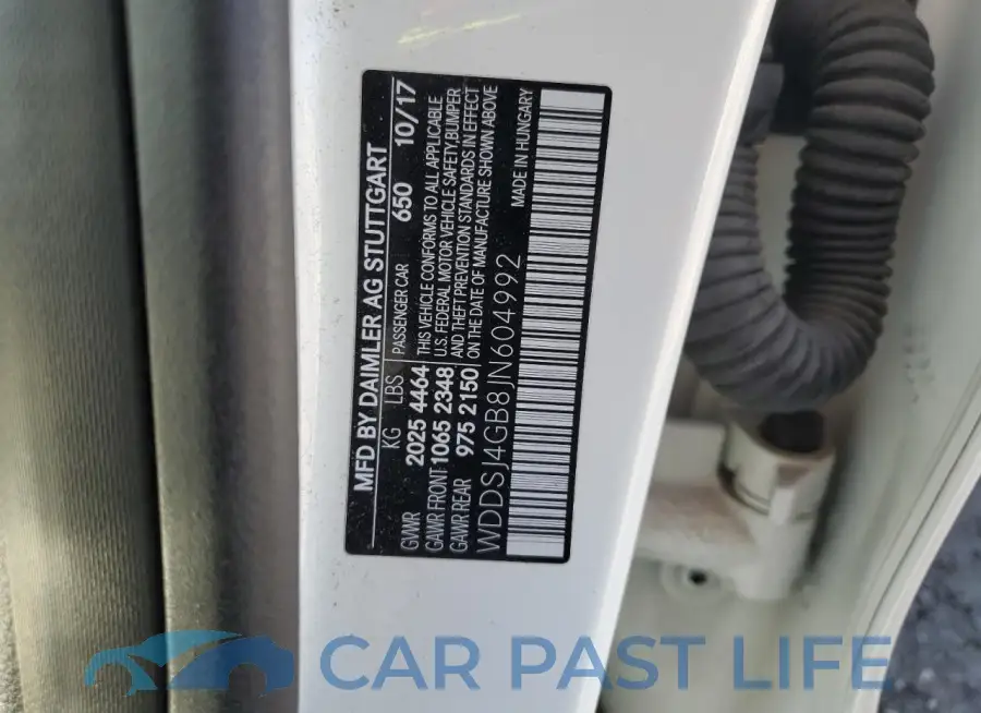 WDDSJ4GB8JN604992# 12