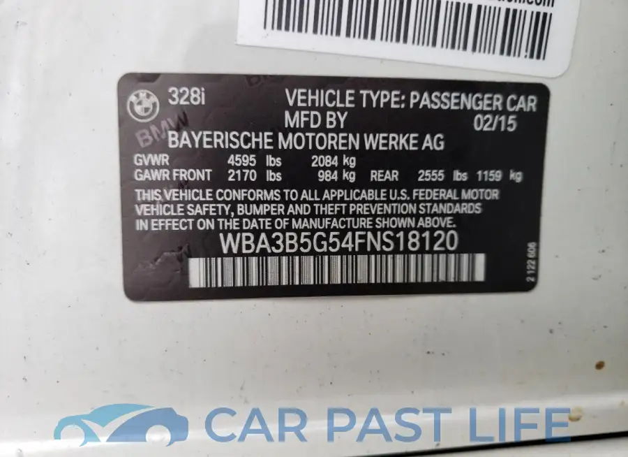 WBA3B5G54FNS18120# 12