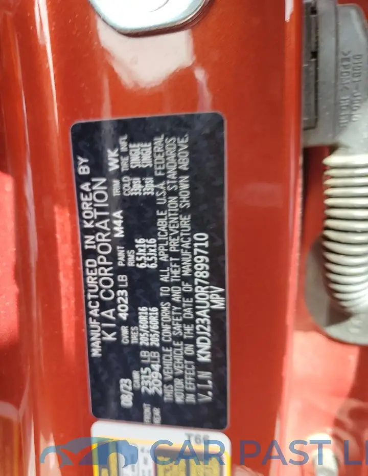 KNDJ23AU0R7899710# 12