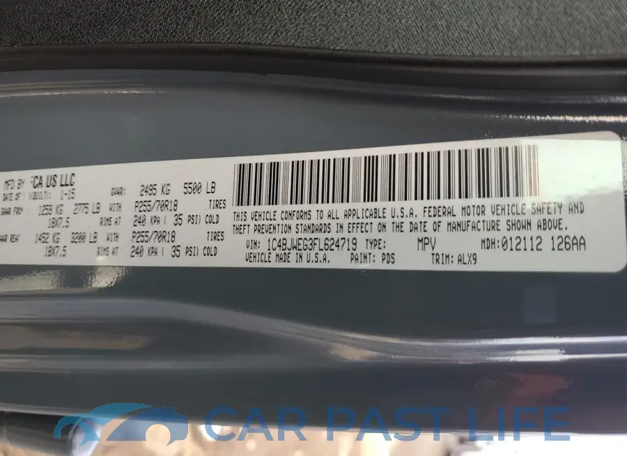 1C4BJWEG3FL624719# 12