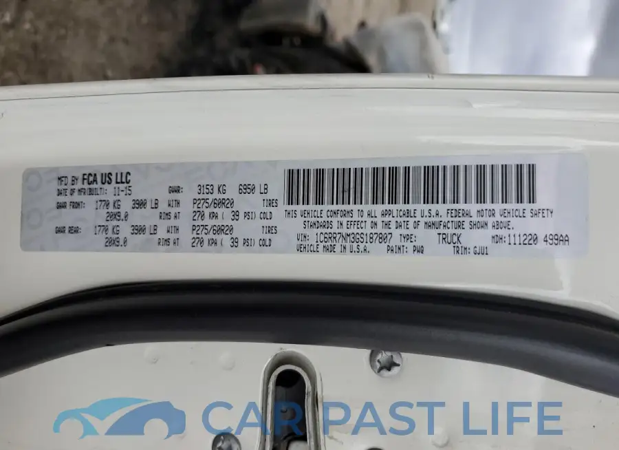 1C6RR7NM3GS187807# 12