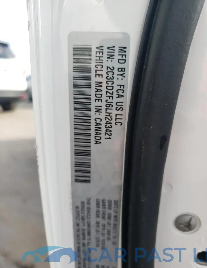 2C3CDZFJ6LH243421# 13