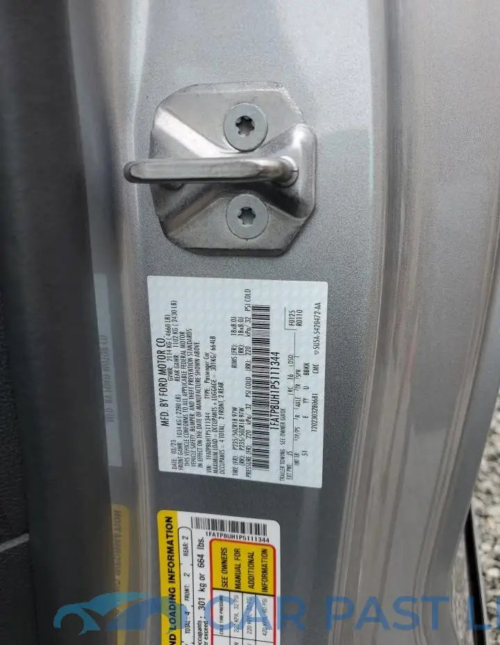 1FATP8UH1P5111344# 12