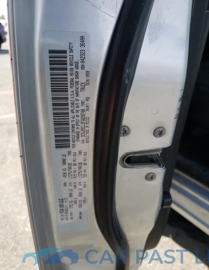 3C6UR5CL3FG658708# 12