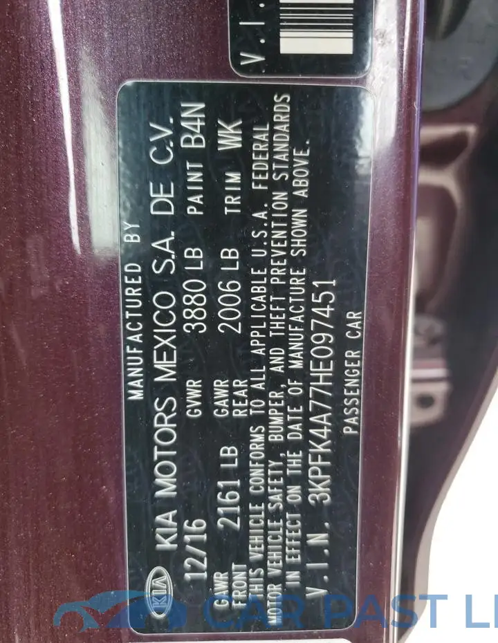 3KPFK4A77HE097451# 12
