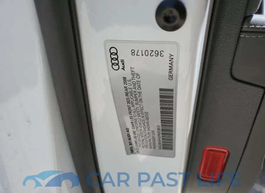 WAUB4AF40PA013913# 12