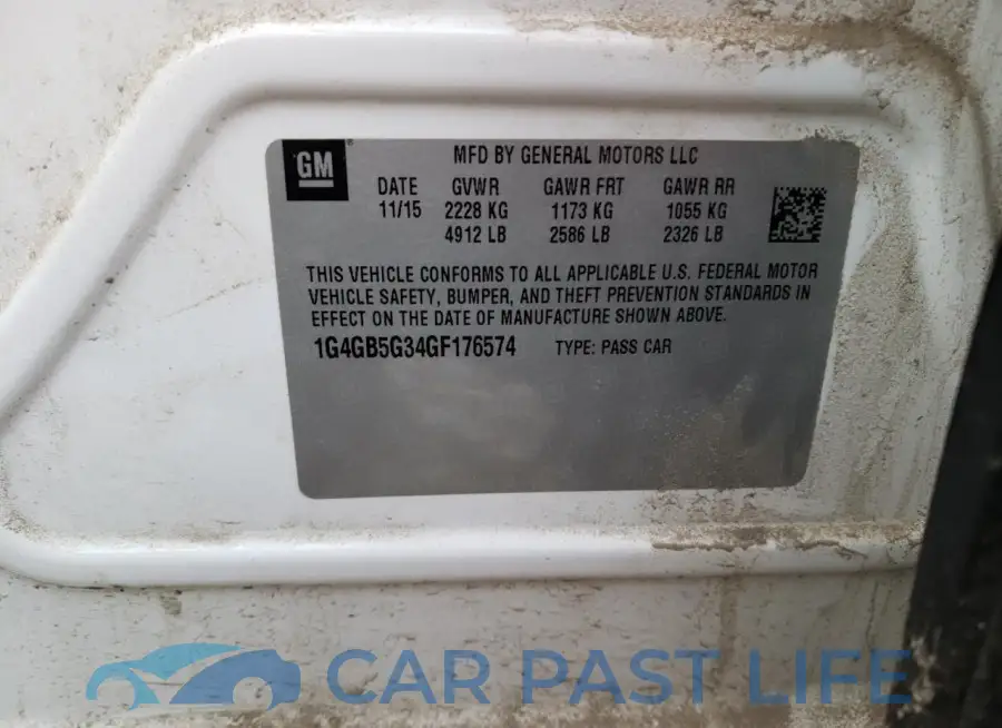 1G4GB5G34GF176574# 12