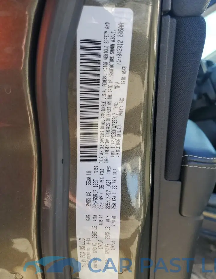 1C4PJMCB3FW735917# 12