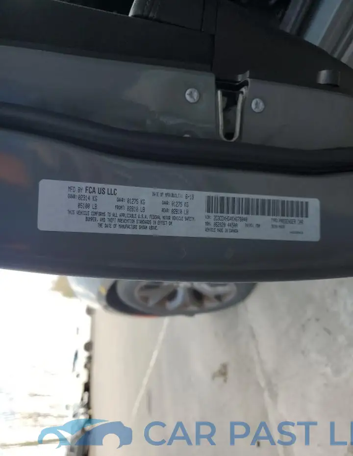 2C3CDXHG4KH678040# 12