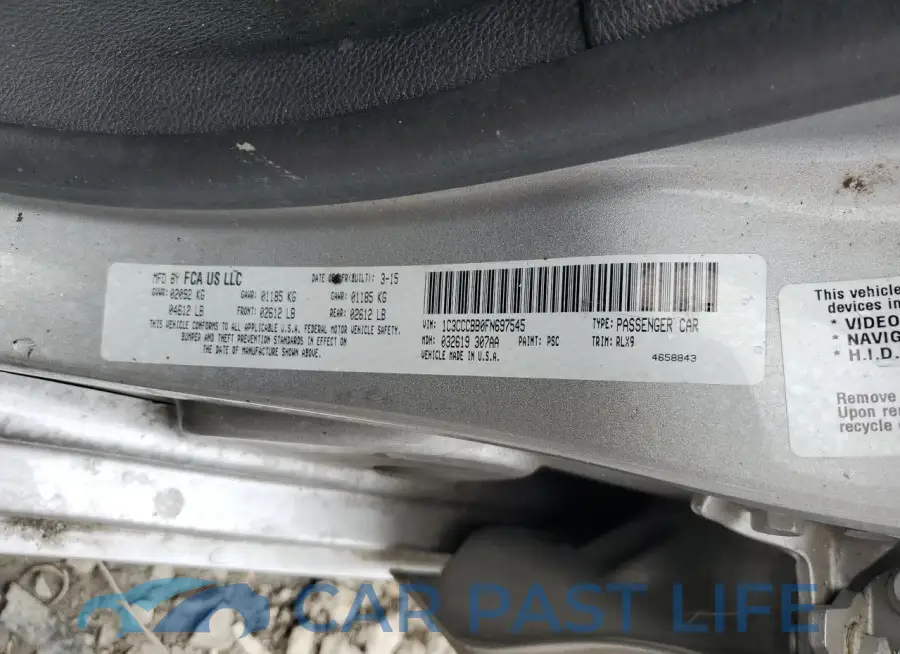 1C3CCCBB0FN697545# 12