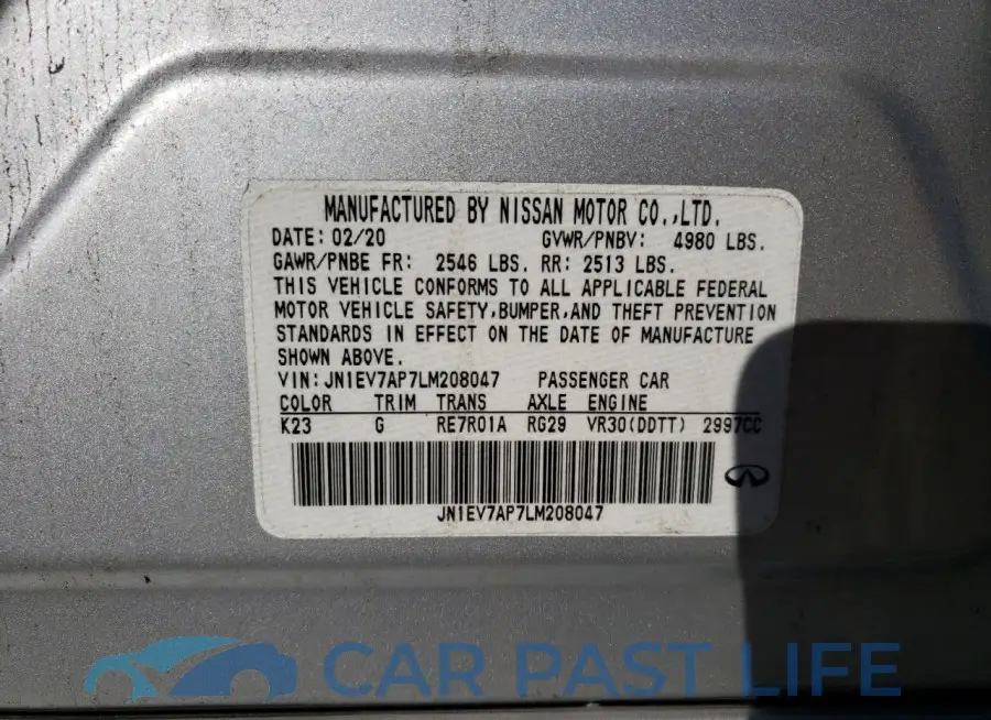 JN1EV7AP7LM208047# 12