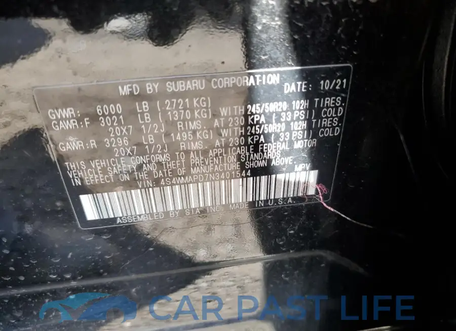 4S4WMAPD7N3401544# 13