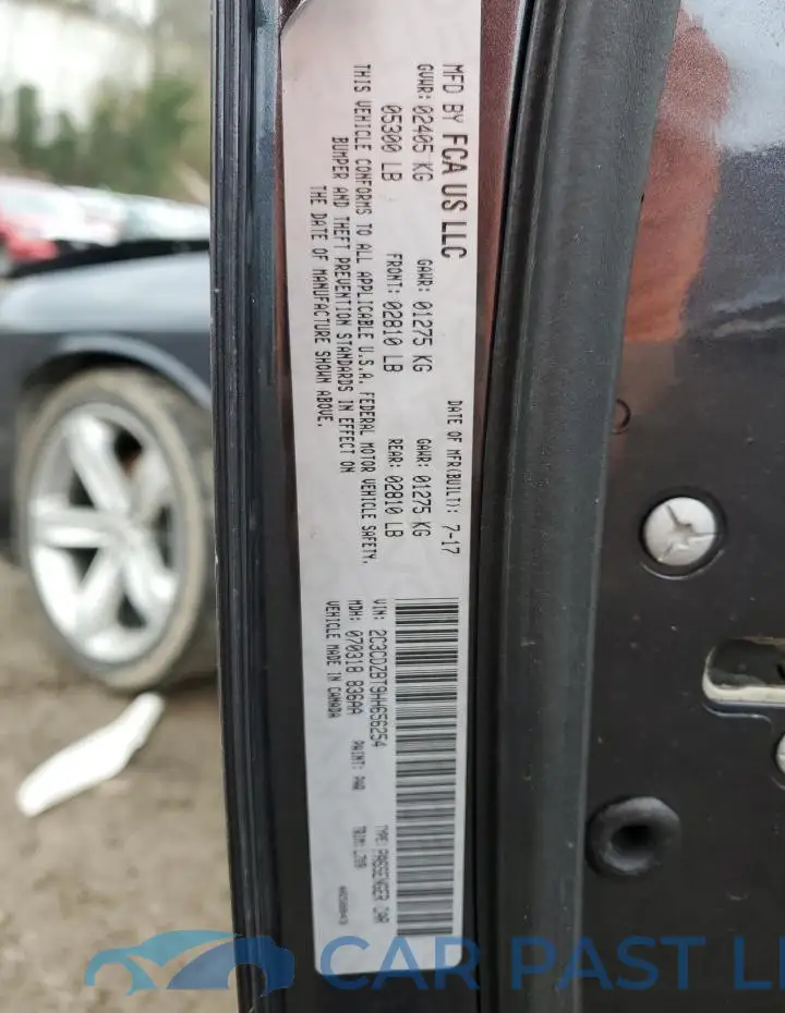 2C3CDZBT9HH656254# 12