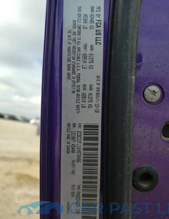 2C3CDZFJ1KH578486# 12