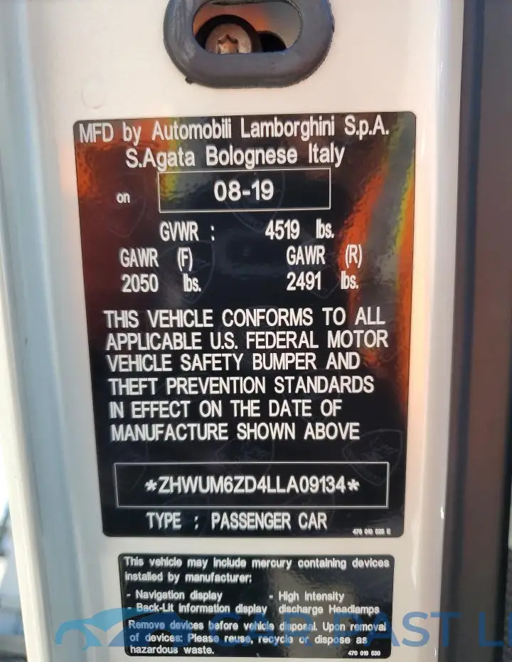 ZHWUM6ZD4LLA09134# 13