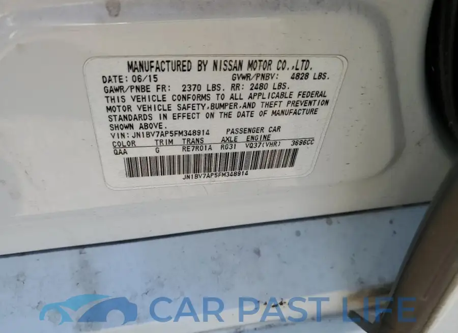 JN1BV7AP5FM348914# 12