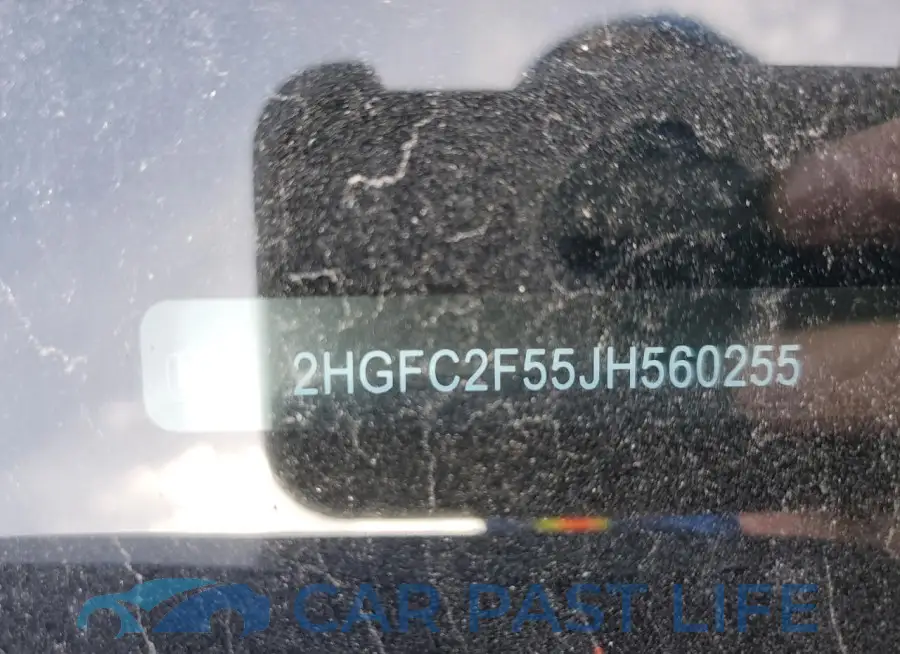 2HGFC2F55JH560255# 12