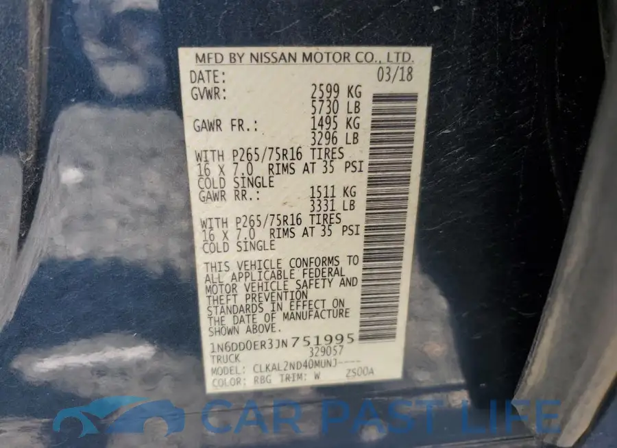 1N6DD0ER3JN751995# 12