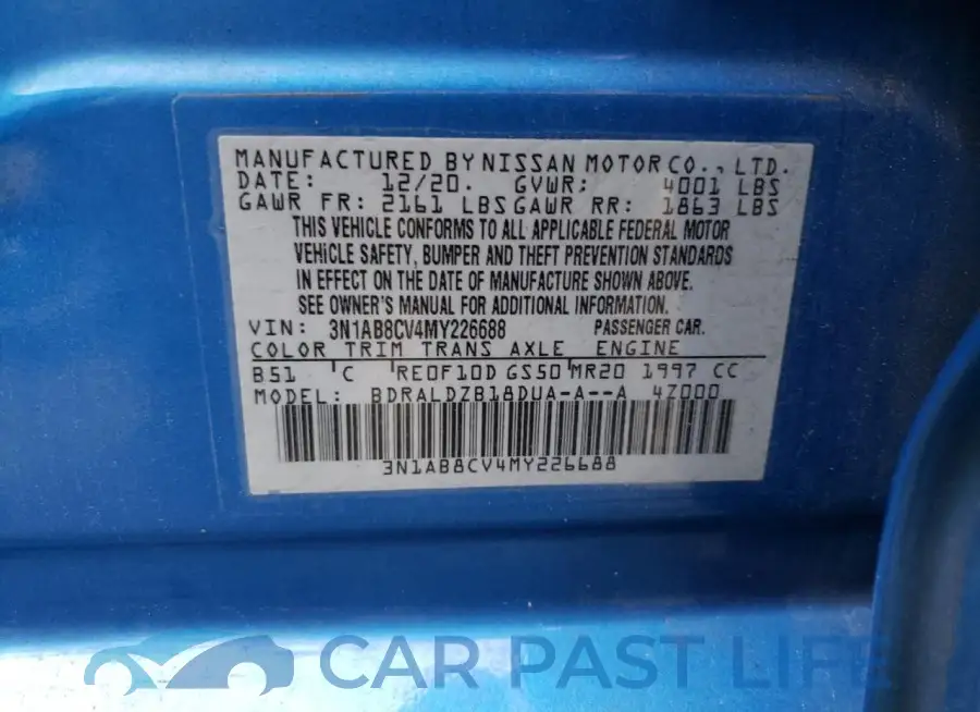 3N1AB8CV4MY226688# 12
