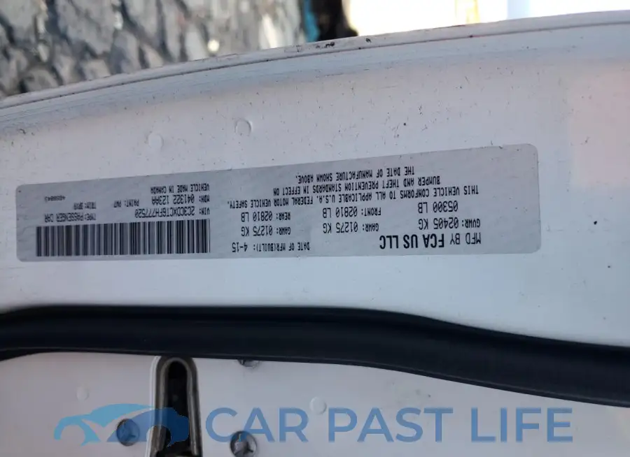 2C3CDXCT6FH777520# 12