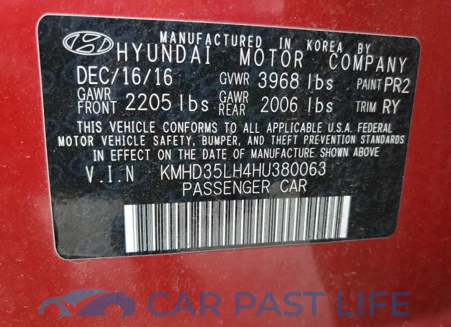KMHD35LH4HU380063# 12