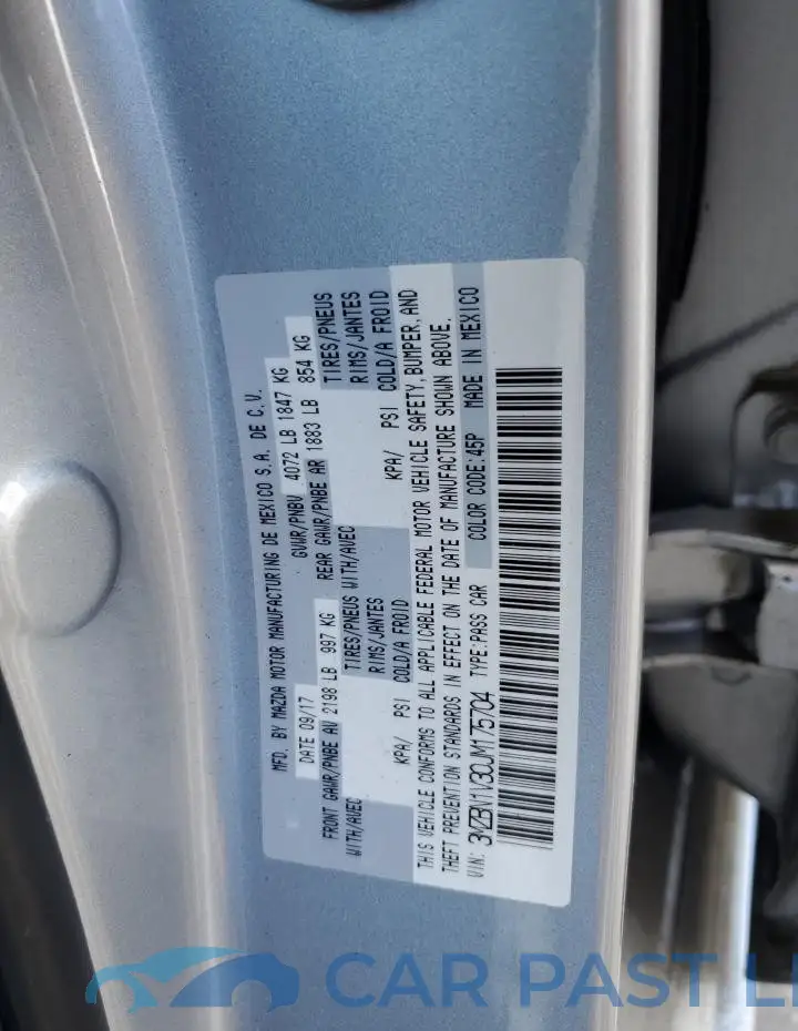3MZBN1V30JM175704# 13
