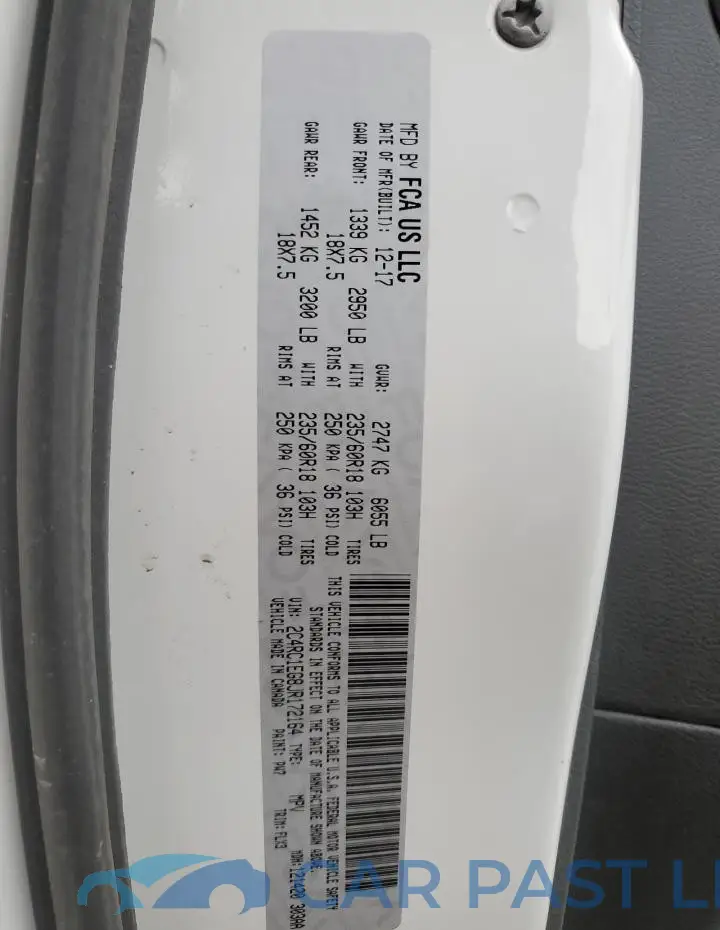 2C4RC1EG8JR172164# 13