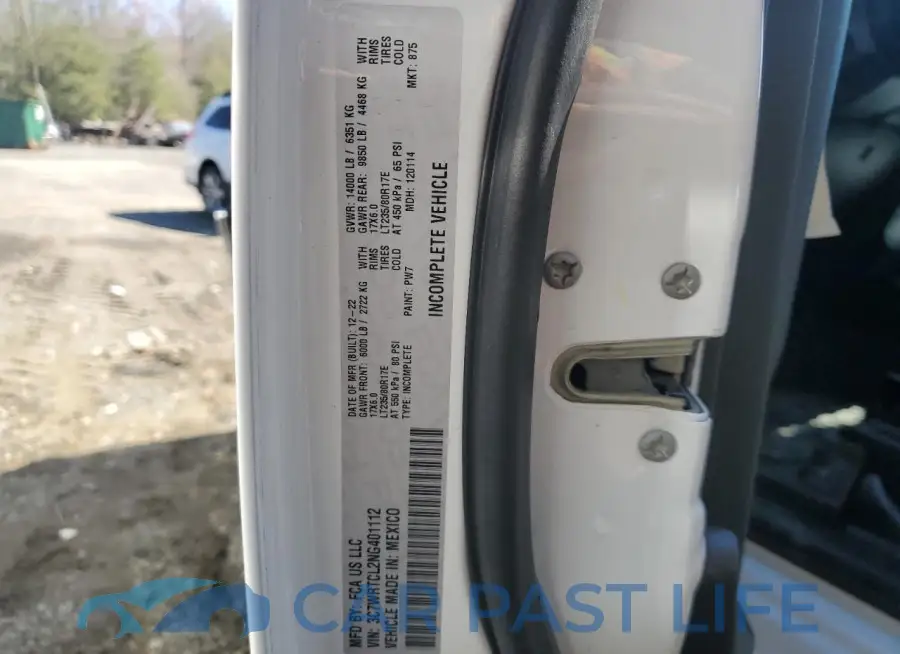 3C7WRTCL2NG401112# 12
