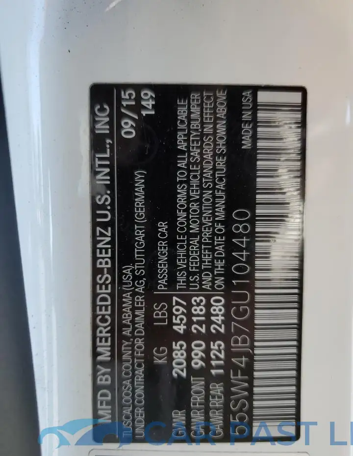 55SWF4JB7GU104480# 12