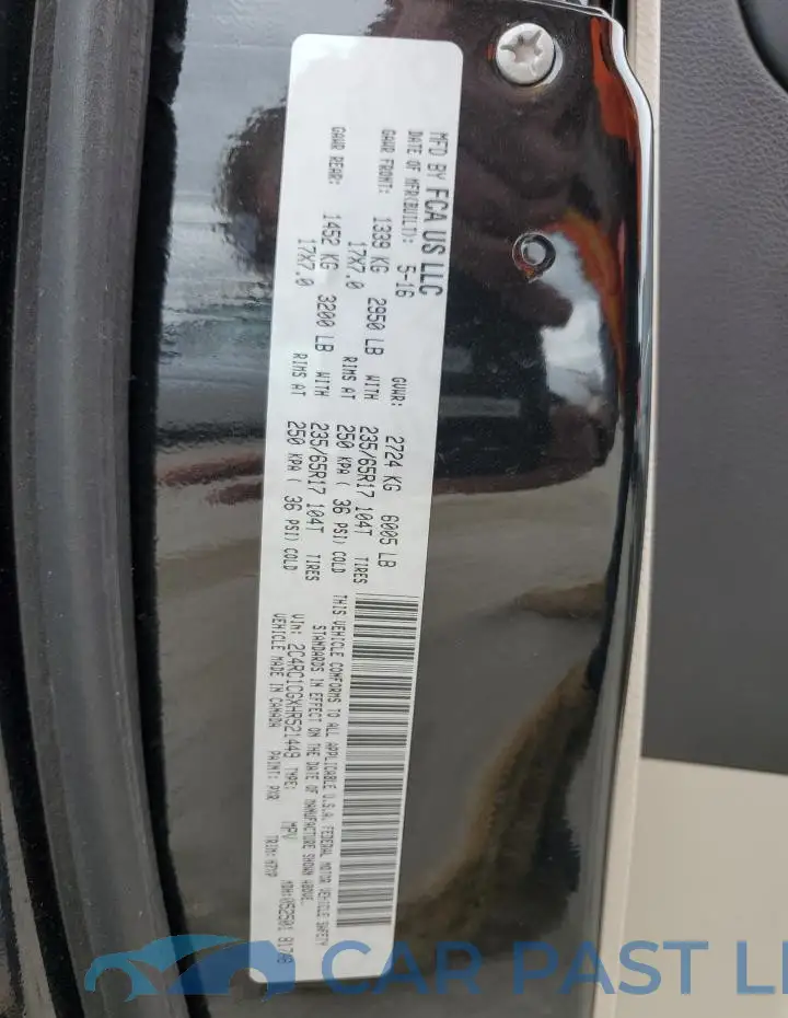 2C4RC1CGXHR521449# 13