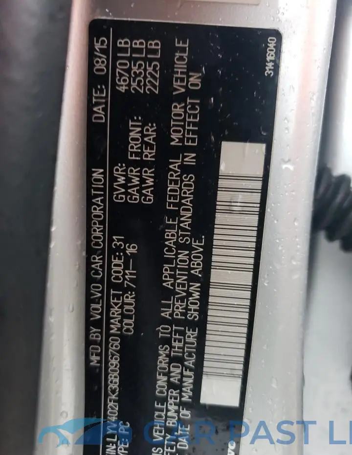 LYV402FK3GB096760# 12
