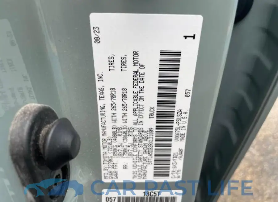 5TFLA5DB2RX131809# 10