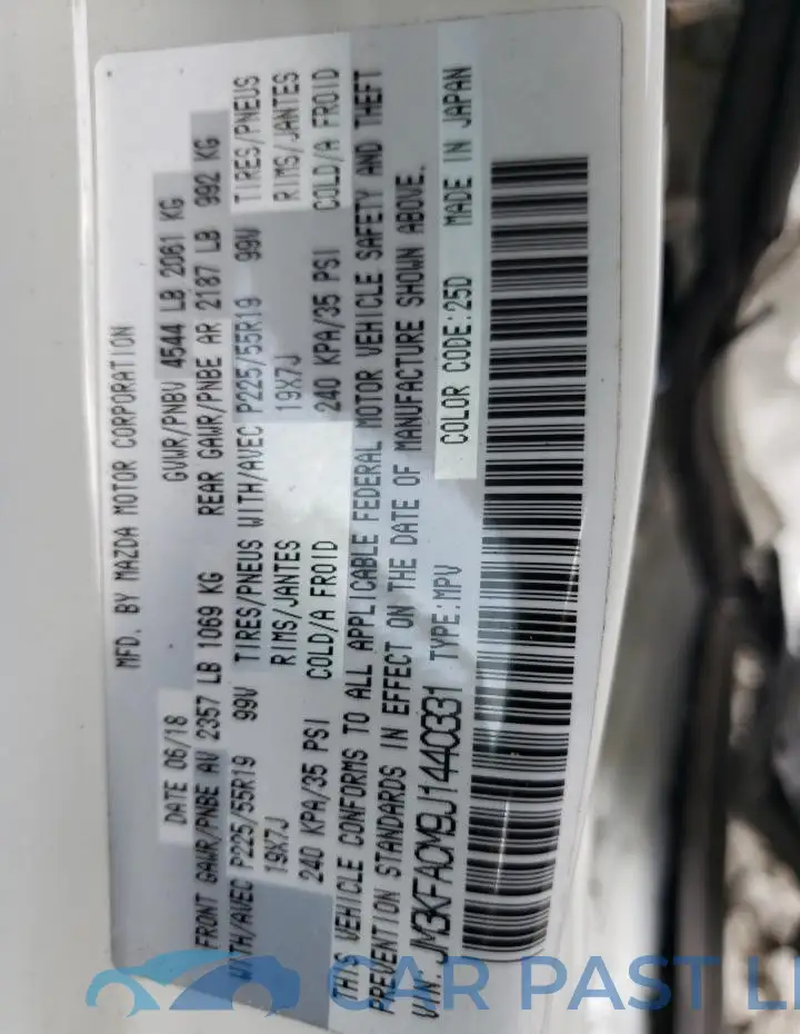 JM3KFACM9J1440331# 13