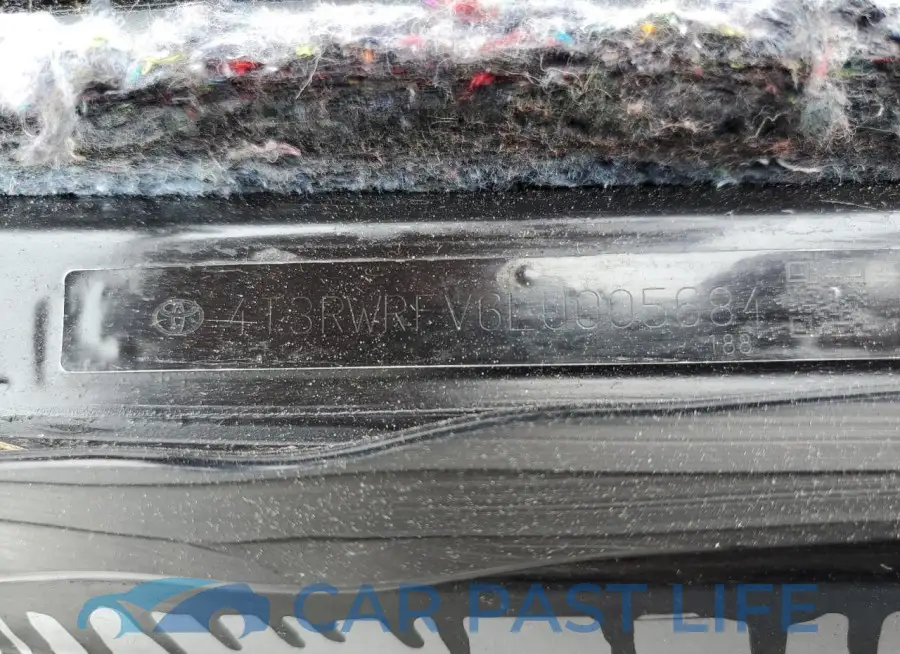 4T3RWRFV6LU005684# 13