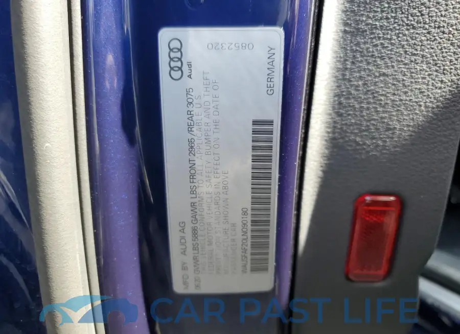 WAUSFAF20LN090180# 13