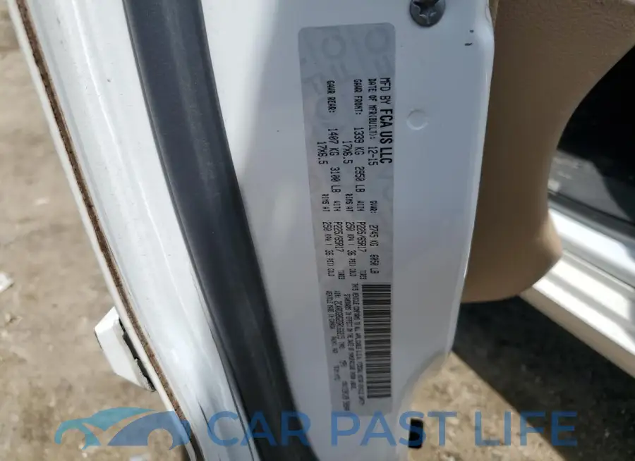 2C4RDGBG2GR163215# 13